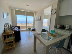 Hermoso depto en bosques de montemar vista al mar
